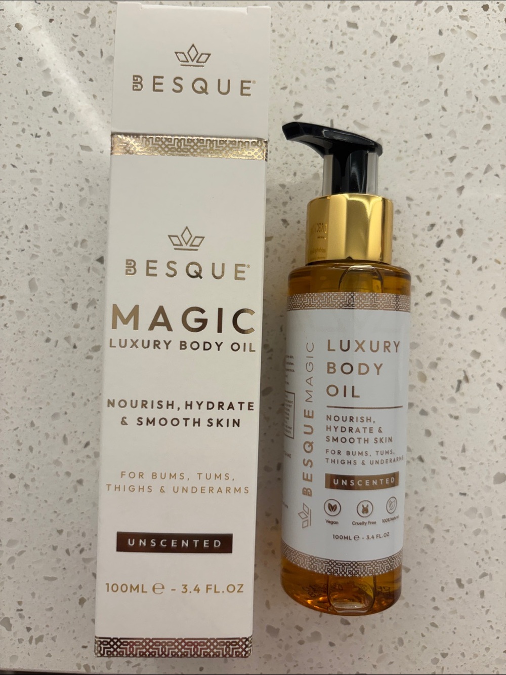 Besque Magic Luxury Body Oil, Unscented